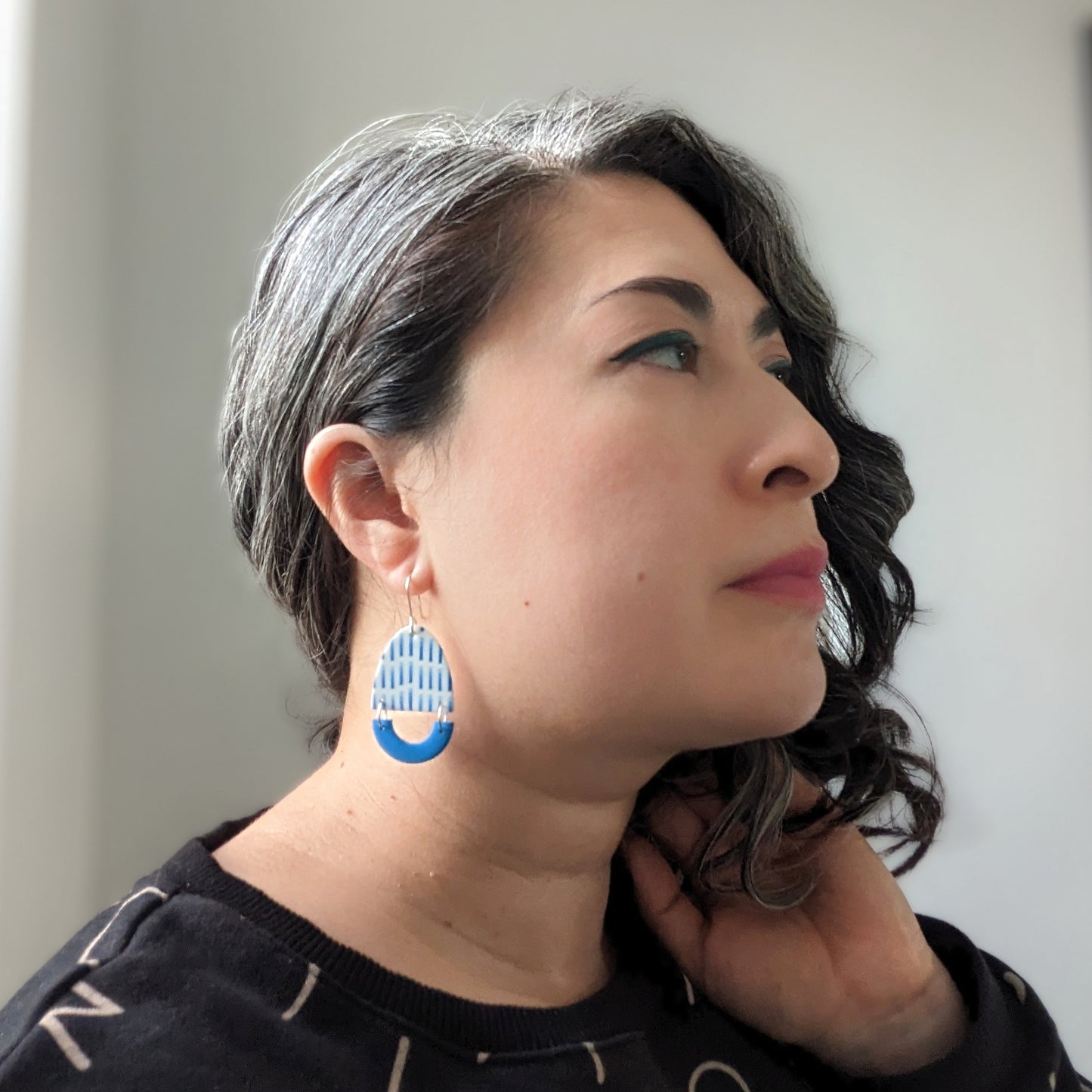 Rainy Day Egg Earrings