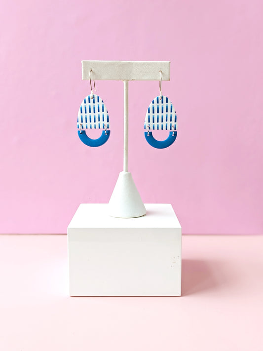 Rainy Day Egg Earrings