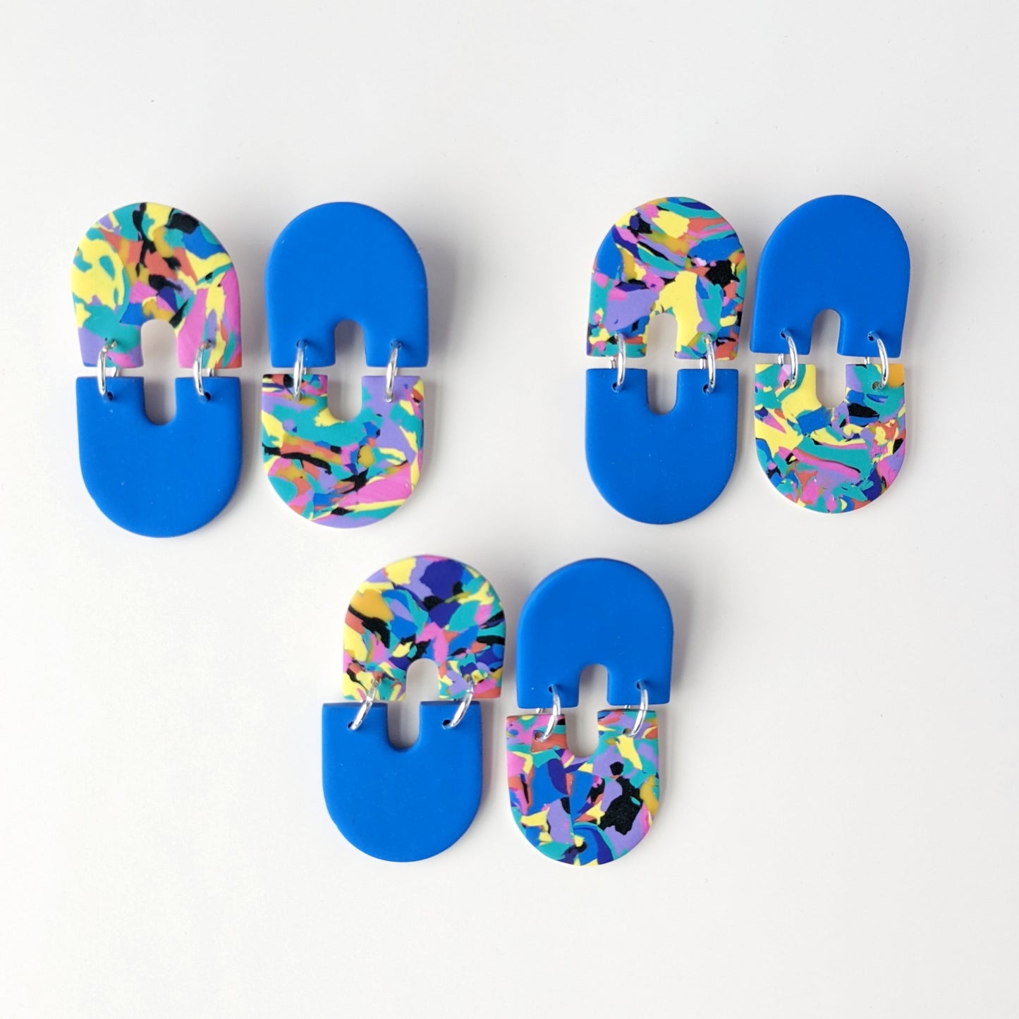 No Waste Oval Earrings