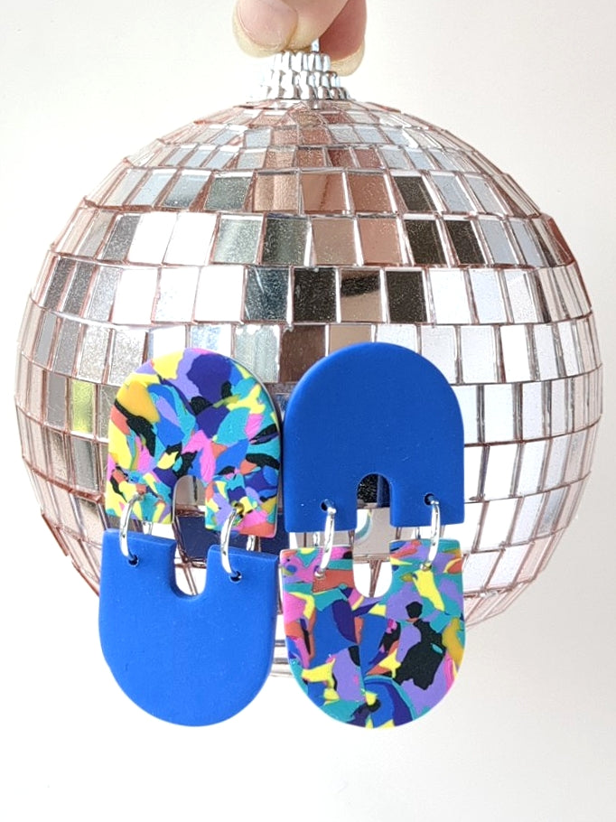 No Waste Oval Earrings