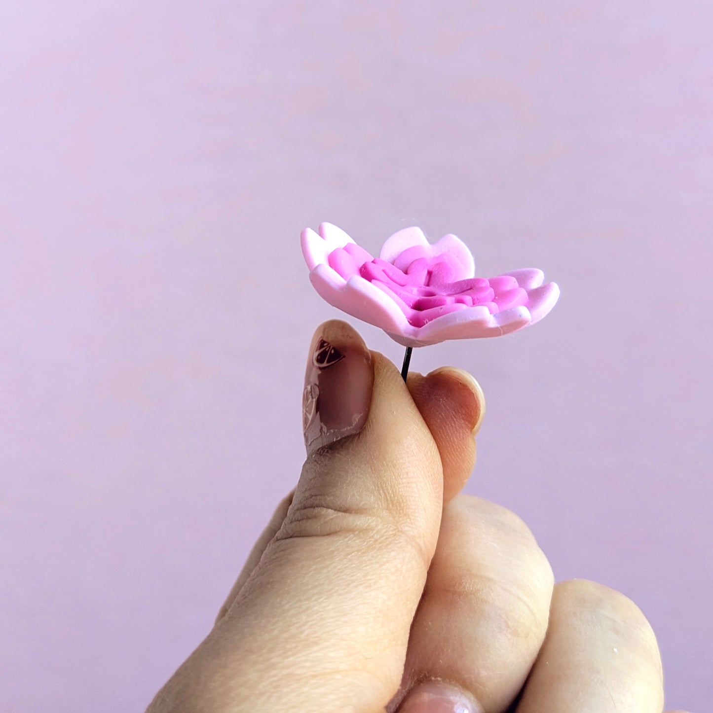 Peak Bloom Layered Cherry Blossom Earrings