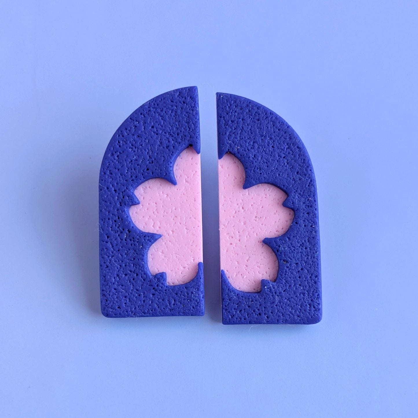 Peak Bloom Cherry Blossom Silhouette Studs