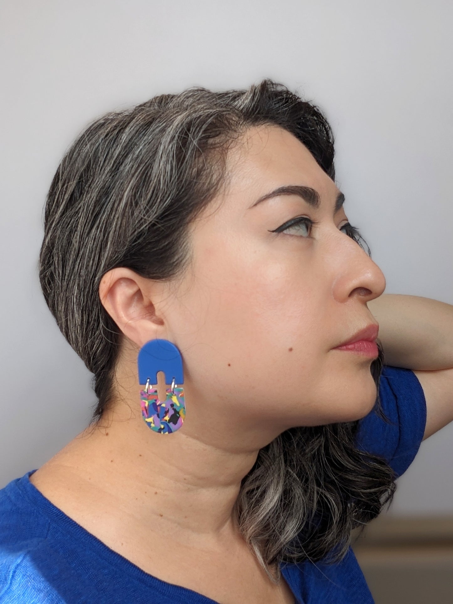 No Waste Oval Earrings