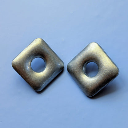 Silver Portal Earrings