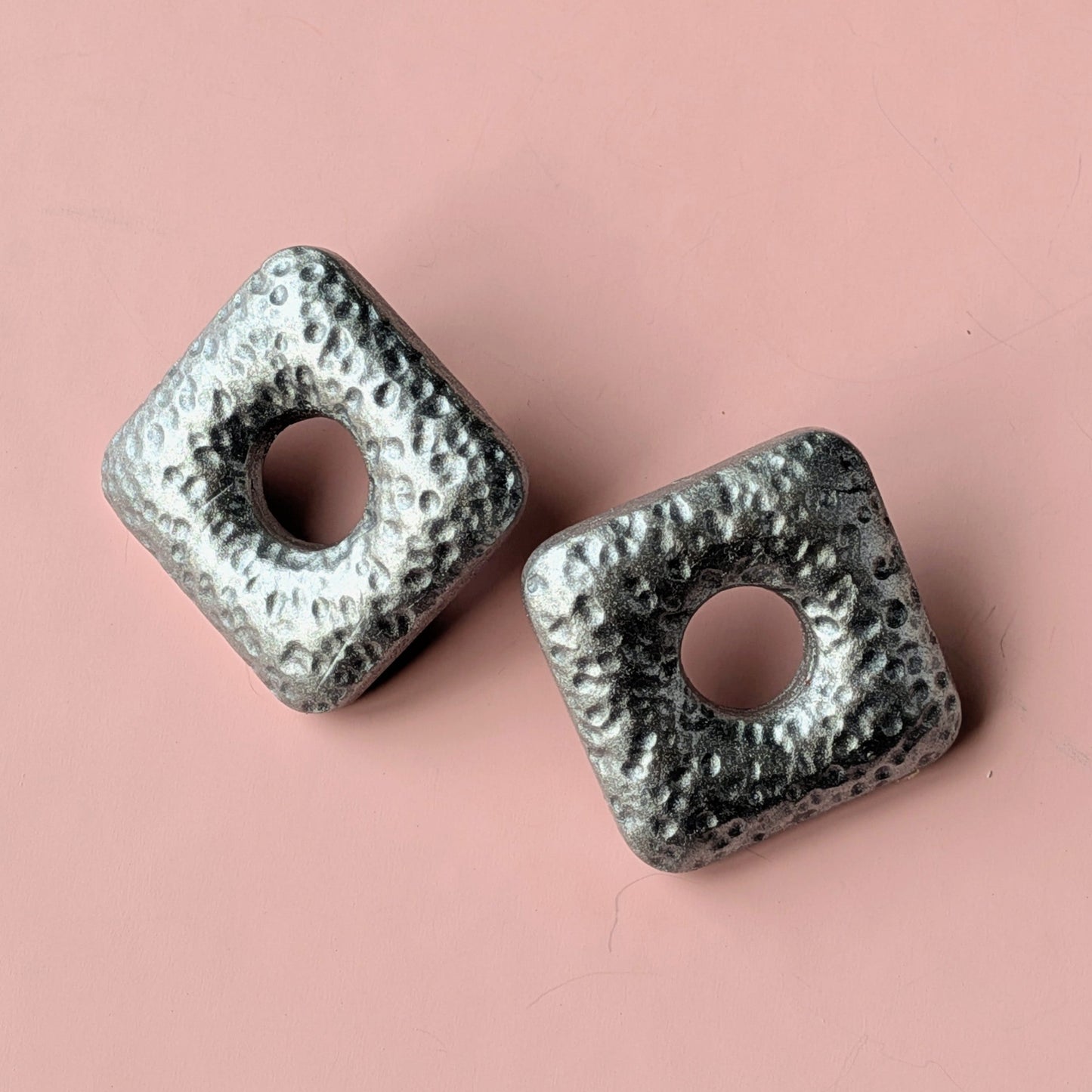Silver Portal Earrings