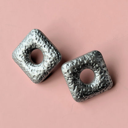 Silver Portal Earrings