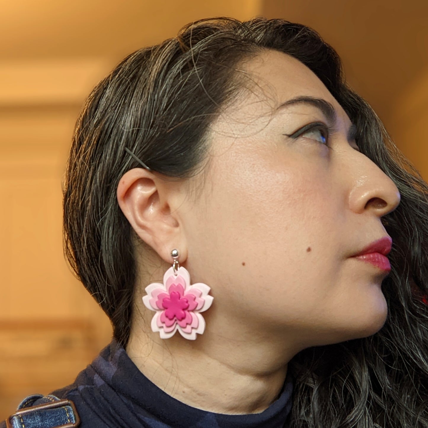 Peak Bloom Cherry Blast Earrings